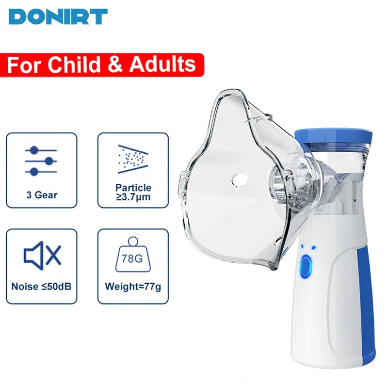 Portable Battery-Powered Nano Mist Sprayer – Handheld Cosmetic Hydration Device