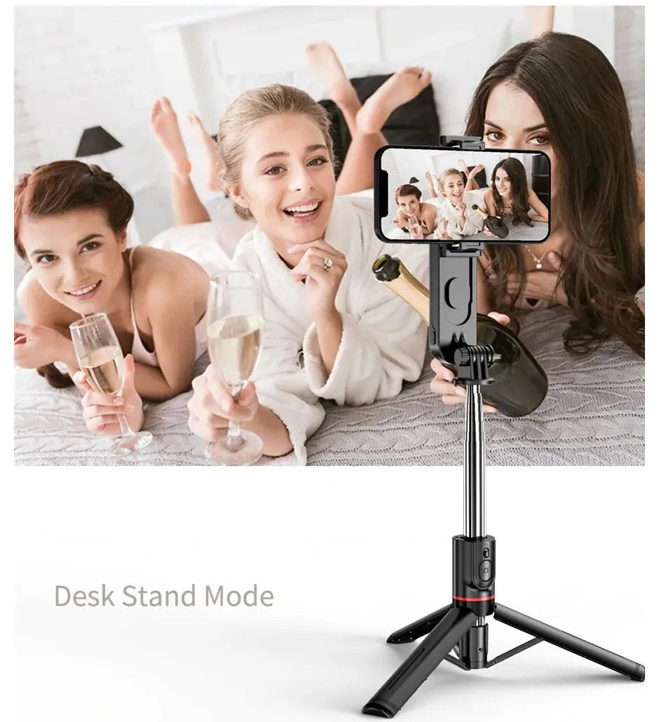 L15 Foldable Bluetooth Selfie Stick with Wireless Remote
