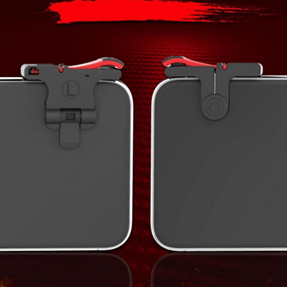 D9 Phone Gaming Trigger – Durable Plastic Shooter Button for Mobile Games