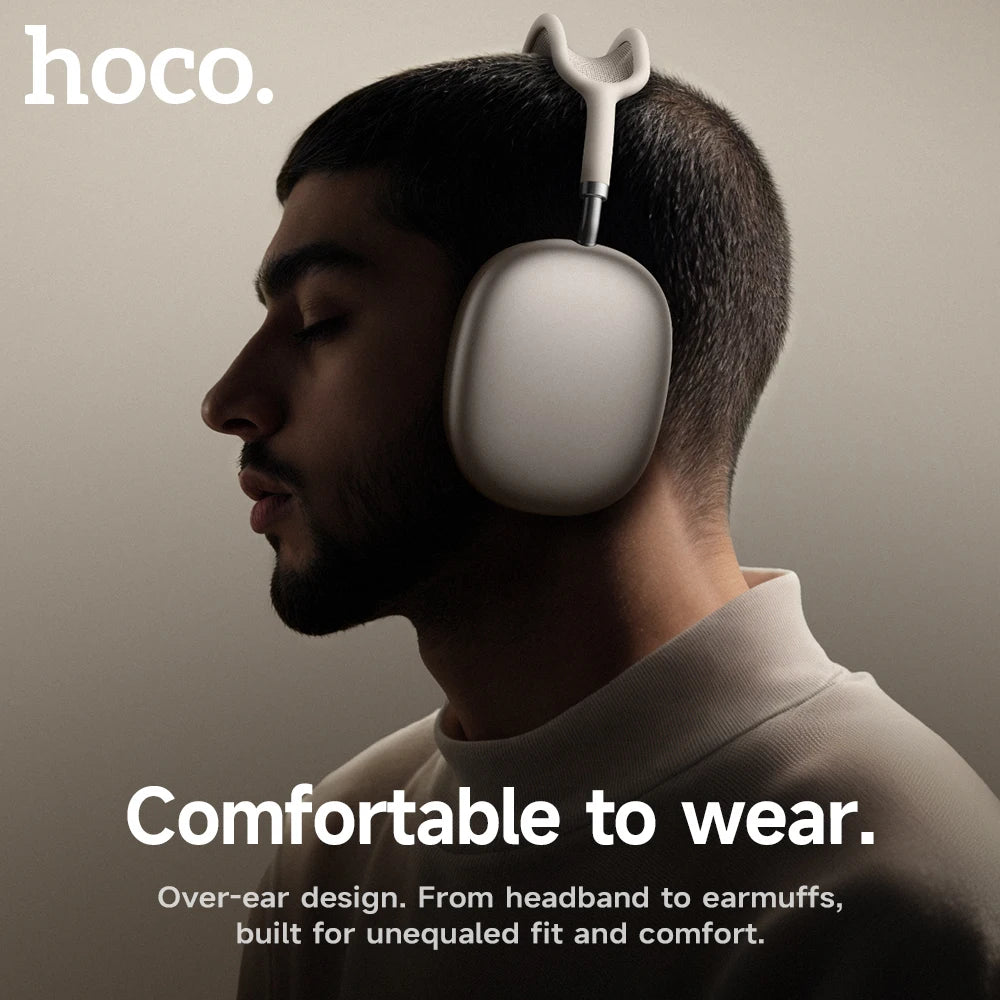 W65 Plus ANC Wireless Headphones – Bluetooth 5.4, 45H Playtime, Mic
