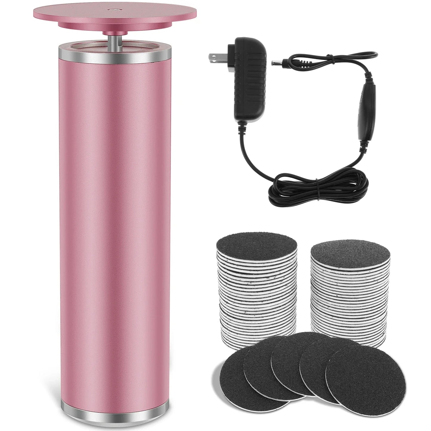 Electric Foot Callus Remover – Professional Aluminum Pedicure Grinder with Adjustable Speed