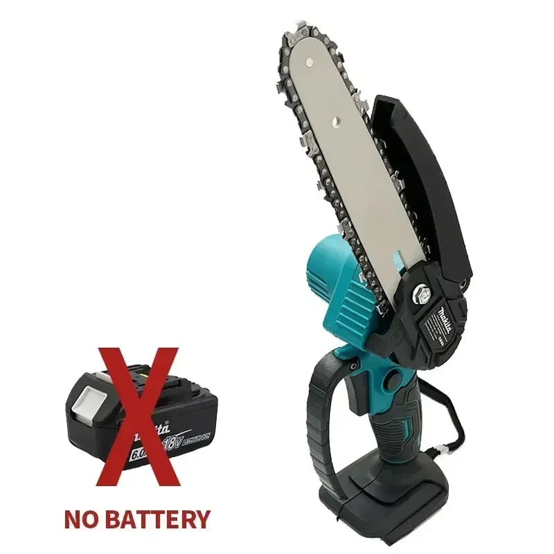 For Makita Mini Electric Chainsaw Cordless – Handheld Wood Cutter, Portable Pruning Saw (Tool Only)