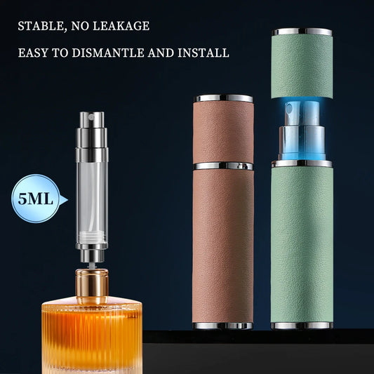 5ml Refillable Perfume Atomiser – Bottom-Fill Glass Spray Bottle