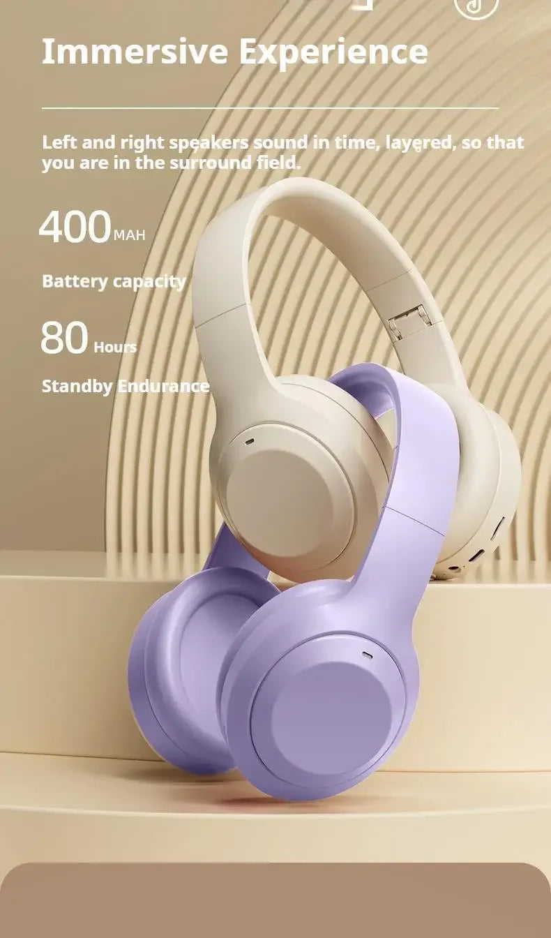 M5 Over-Ear Bluetooth 5.3 Headphones – Noise Reduction, Hi-Fi Stereo