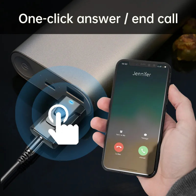 VAORLO 2-in-1 Bluetooth Audio Transmitter & Receiver