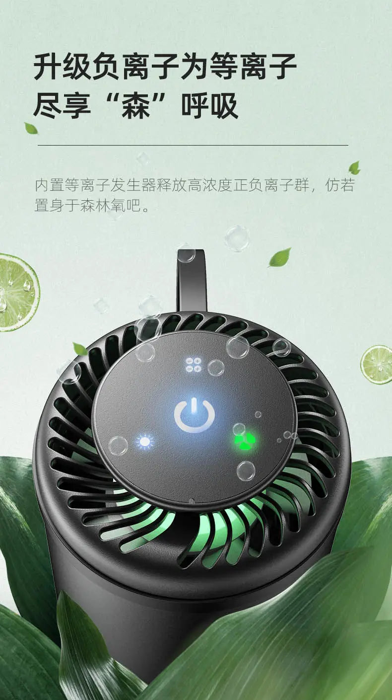 Compact Air Purifier with Replaceable Filter & Aromatherapy – Fresh Air Deodorizer for Car & Small Spaces