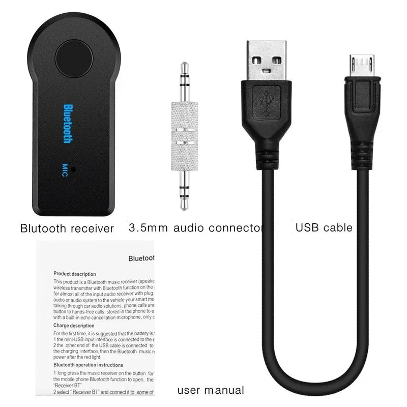 Tideboom 2-in-1 Bluetooth 5.0 Receiver & Transmitter Adapter