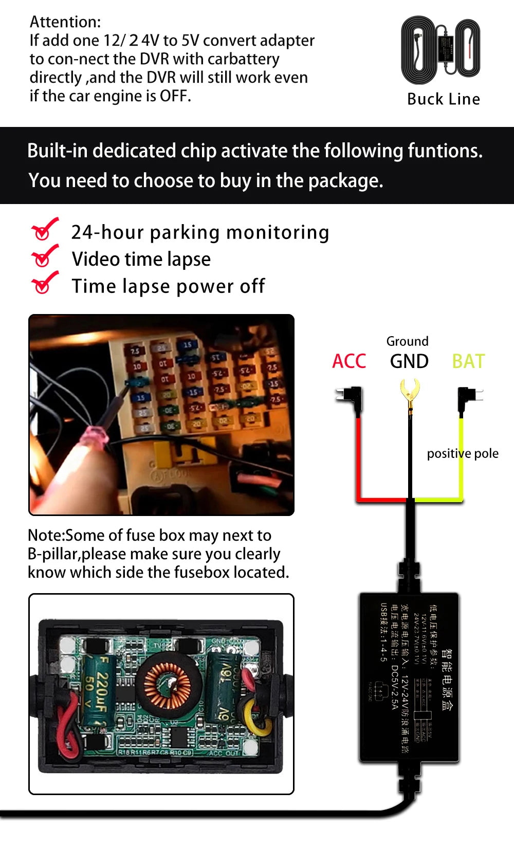 10″ 4K Rearview Mirror Dash Cam with WiFi & GPS – Front 4K + Rear 1080P Streaming DVR