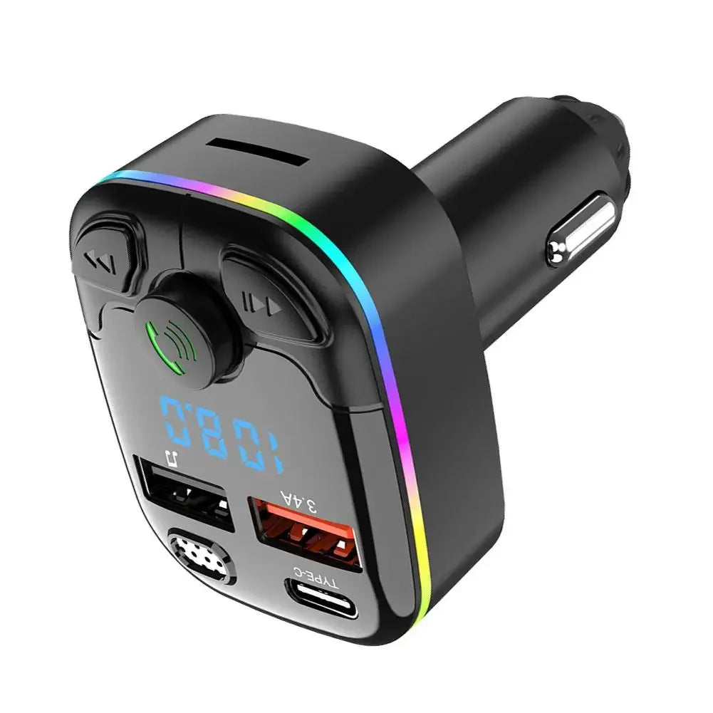 Car Bluetooth 5.0 FM Transmitter / MP3 Player