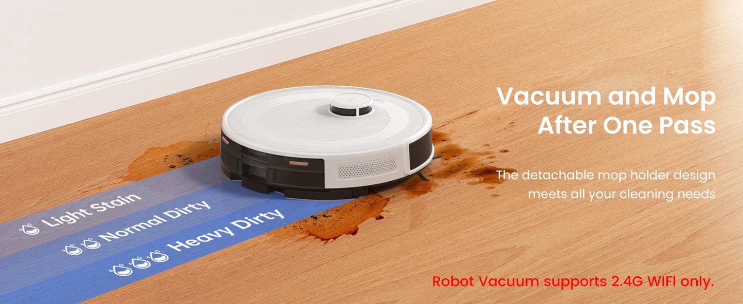 Lefant M2 Pro Smart Robot Vacuum Cleaner – LiDAR Navigation, Wet & Dry Cleaning, Alexa Ready