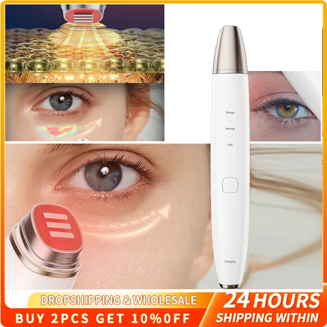 Sonic Facial Cleansing Brush – Deep Cleansing Silicone Face Scrubber