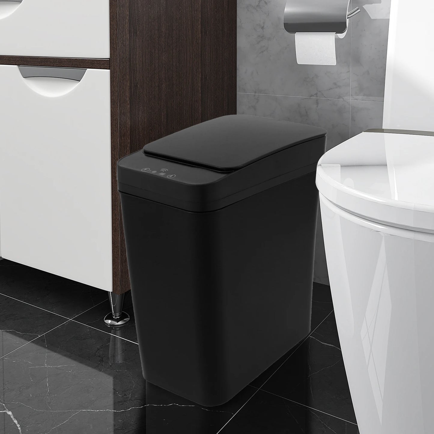 Willstar Automatic Sensor Trash Can – 12L Touch-Free Waste Bin (Battery Powered)