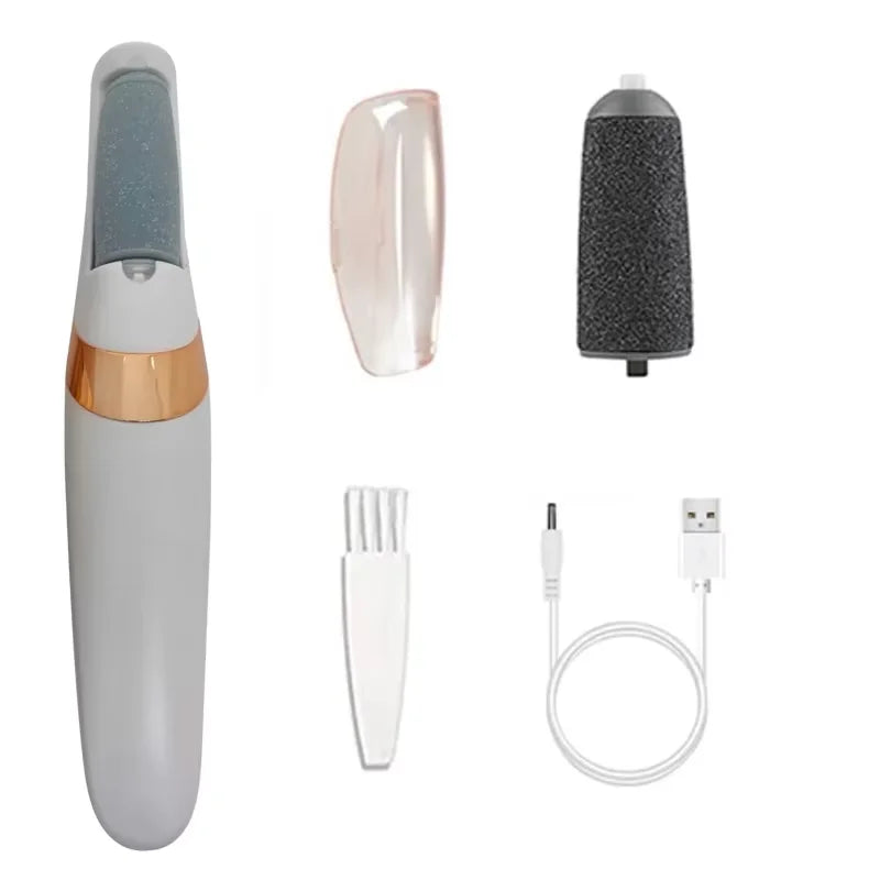RESUXI Electric Foot Callus Remover – Portable Rechargeable Pedicure Tool (Model 265S)