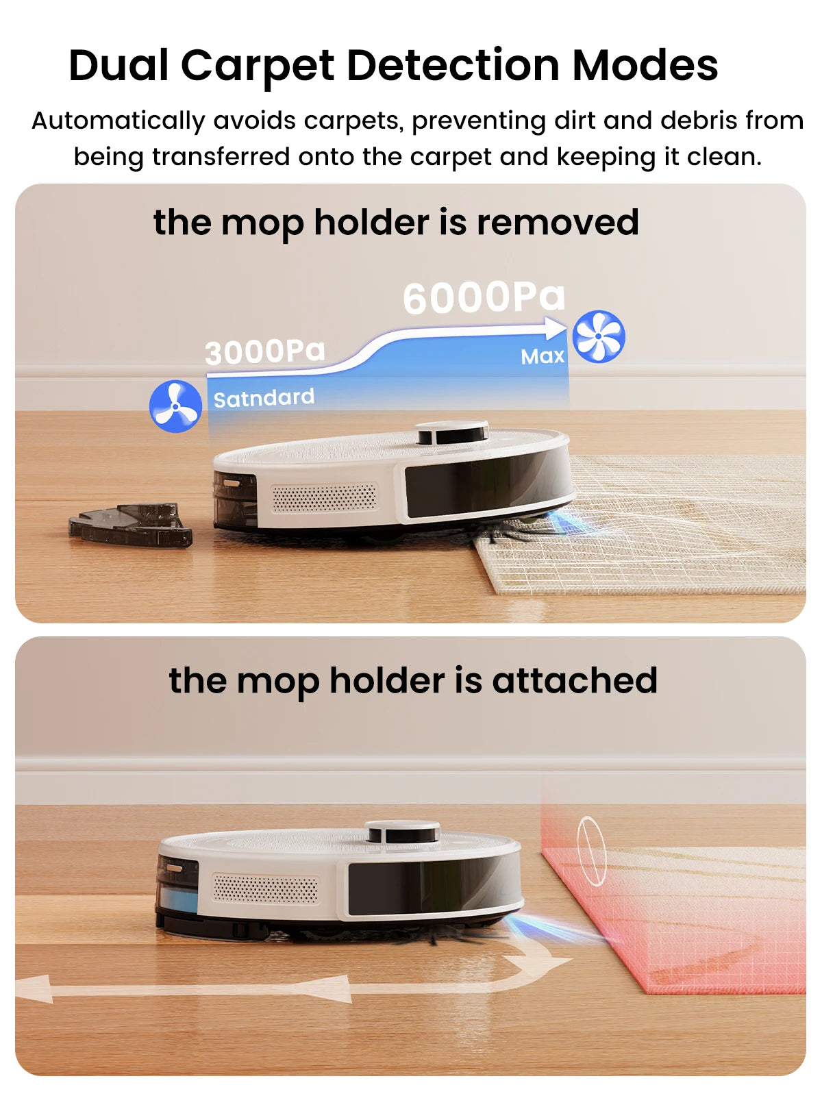 Lefant M2 Pro Smart Robot Vacuum Cleaner – LiDAR Navigation, Wet & Dry Cleaning, Alexa Ready