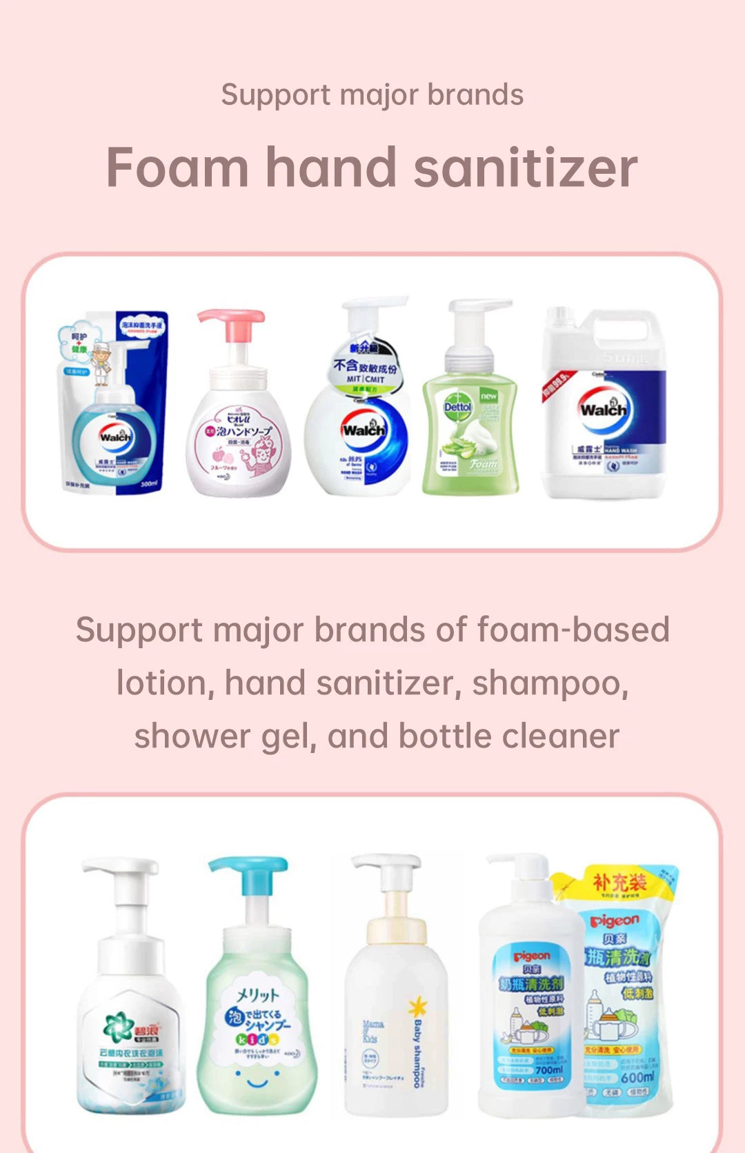 Cute Touchless Foam Soap Dispenser for Kids