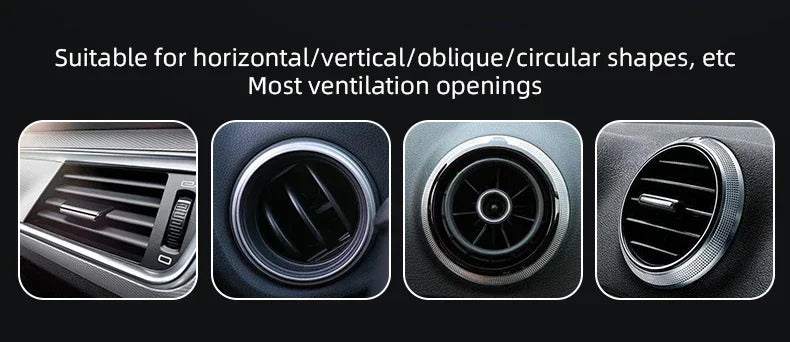 30W MagSafe-Style Car Charger – Magnetic Air Vent Phone Mount