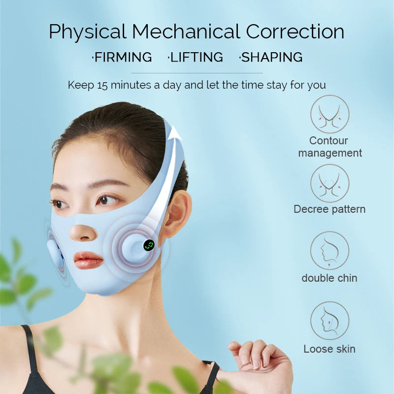 Foreverlily EMS Face Slimming Strap – V-Line Jawline Lifting & Firming Mask
