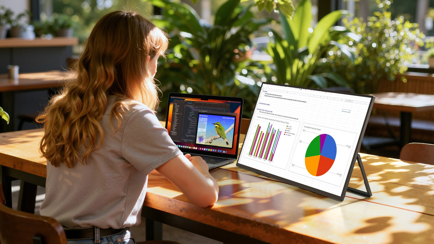 Uperfect UColor 19″ 4K UHD QLED Monitor | 144Hz HDR400 | IPS Gaming & Creator Display | FreeSync
