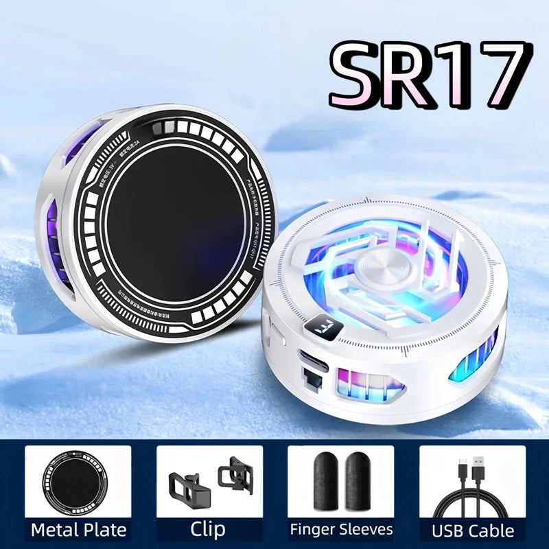 K20 Universal Magnetic Phone Cooler for Gaming | Digital Display