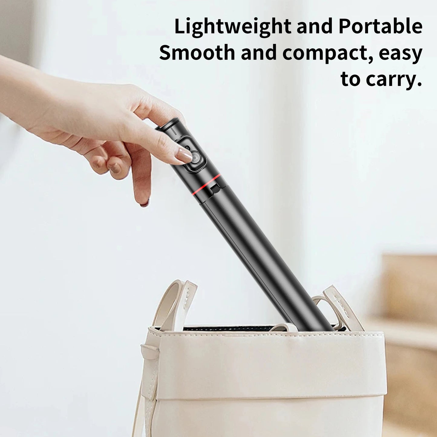 Selfieshow 1.83m Bluetooth Selfie Stick Tripod with Remote – Hidden Design, Stable & Portable