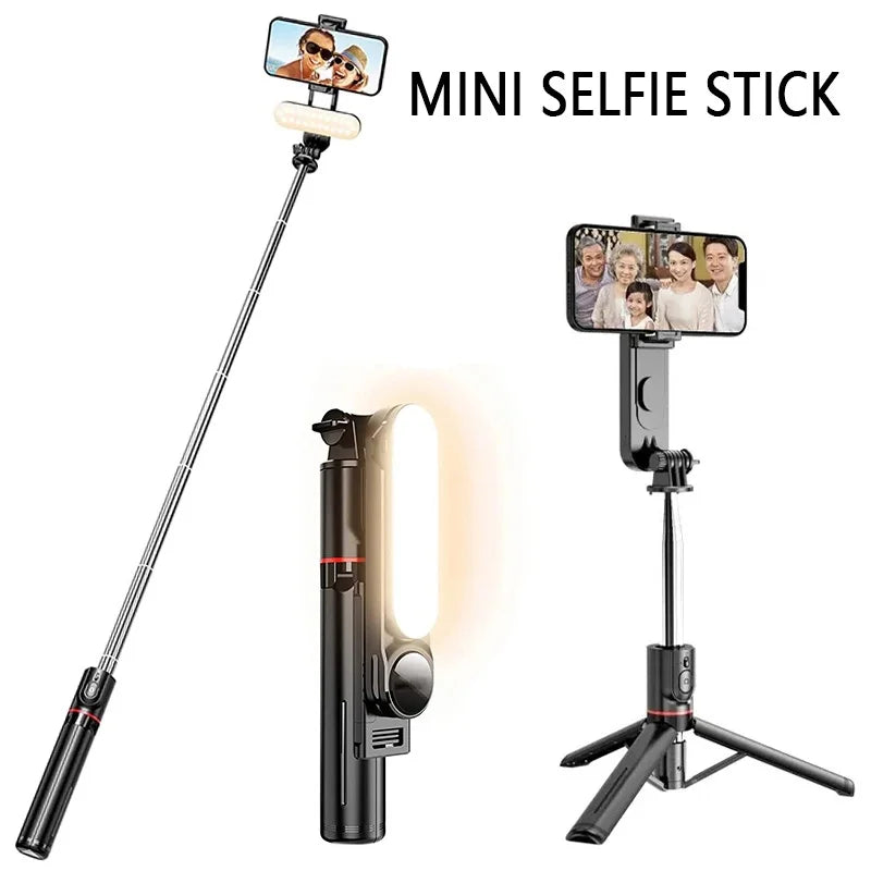 L15 Foldable Bluetooth Selfie Stick with Wireless Remote