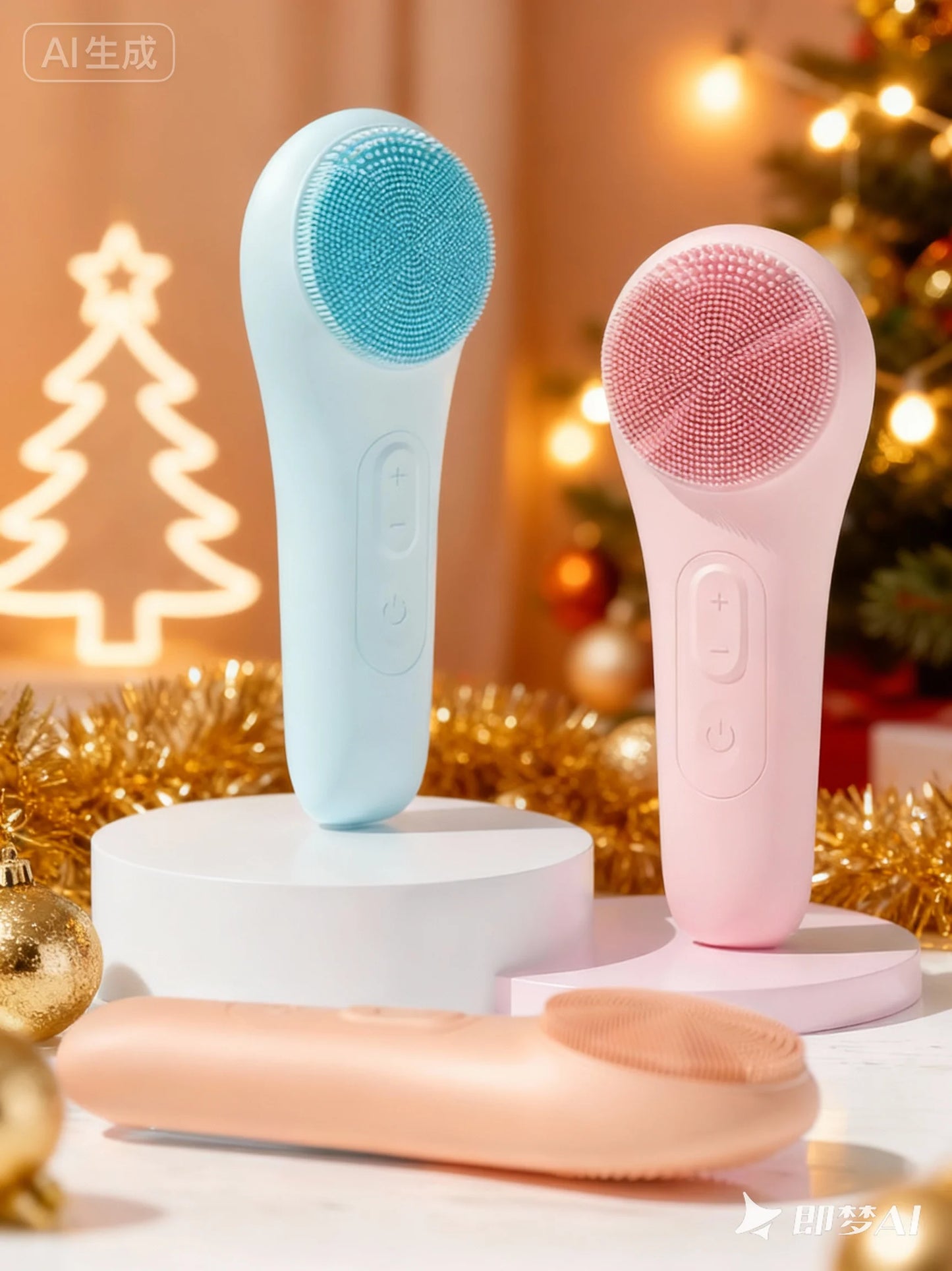 Portable Electric Face Scrubber – Silicone Exfoliating Facial Brush USB Rechargeable