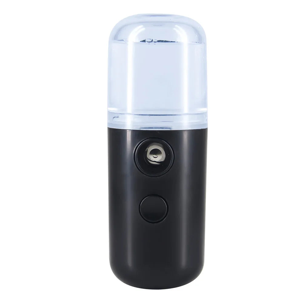 Nano Facial Mist Sprayer – USB Rechargeable Cold Spray Skin Hydration Device