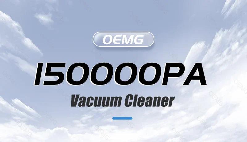 CENRR Handheld Vehicle Vacuum Cleaner – Brushless Motor, Multi-Nozzle Car & Home Cleaner