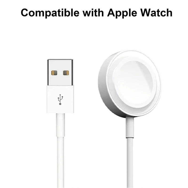 Universal Wireless Watch Charger for Apple Watch & Samsung Galaxy Watch