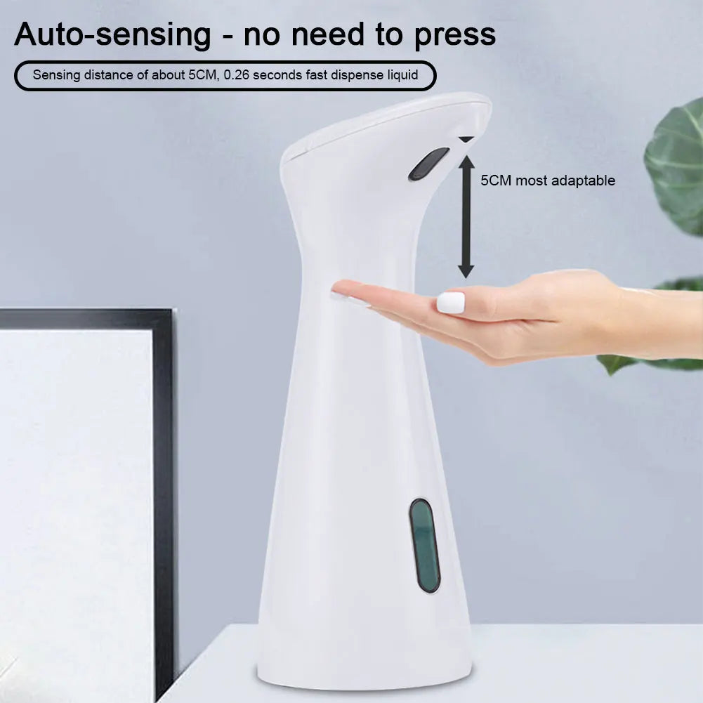 Alloet Touchless Liquid Soap Dispenser – IPX6/IPX7 Waterproof, Battery Powered Automatic Dispenser