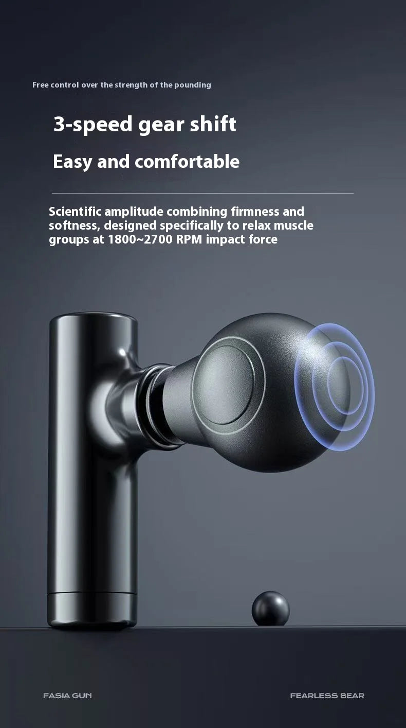 Electric Mini Fascia Massage Gun – Portable Vibrating Muscle Relaxation Tool