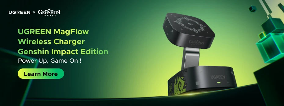 UGREEN MU006 Wireless Mouse – Bluetooth 5.0 & 2.4G, 4000 DPI, Silent Ergonomi