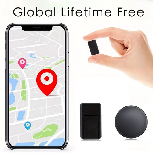Mini GPS Tracker Real-Time GSM Locator – Magnetic Anti-Lost Tracker for Car, Bike, Pet & Child