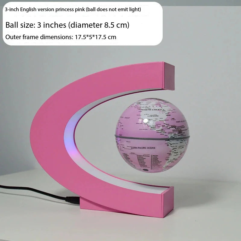 Floating LED Levitating Ball Lamp | Magnetic Suspension Desk Decor Light