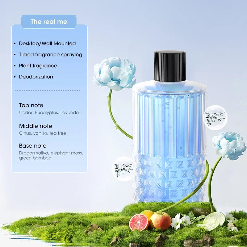 Mini Aromatherapy Machine Intelligent Essential Oil Diffuser USB Charging Five Level Adjustment Room Toilet Air Humidification