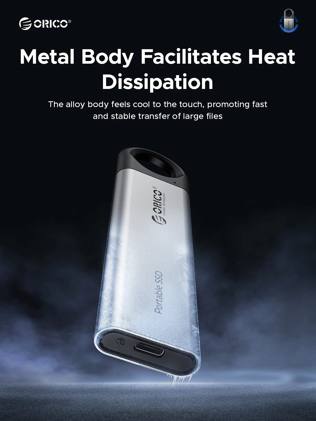 ORICO C10 / C5 USB 3.2 Portable SSD – 10Gbps High-Speed External Drive for Laptop & Desktop