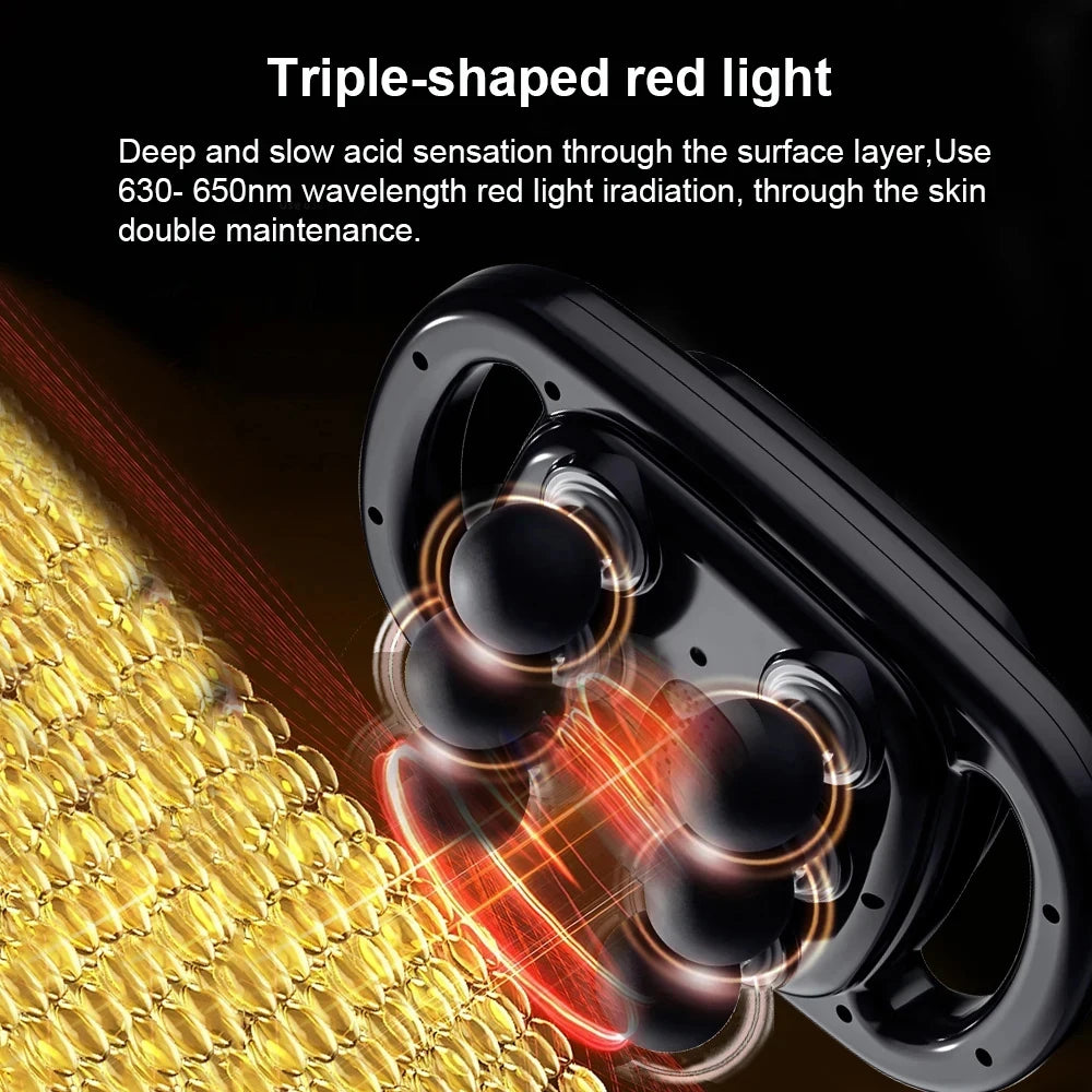 HOMEFISH 6-Head Massage Gun – Wide-Coverage Percussive Muscle Relaxation