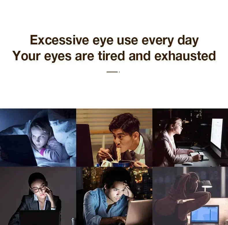 KEMOKO Heated Eye Care Massager – Airbag Vibration, Music & Timer