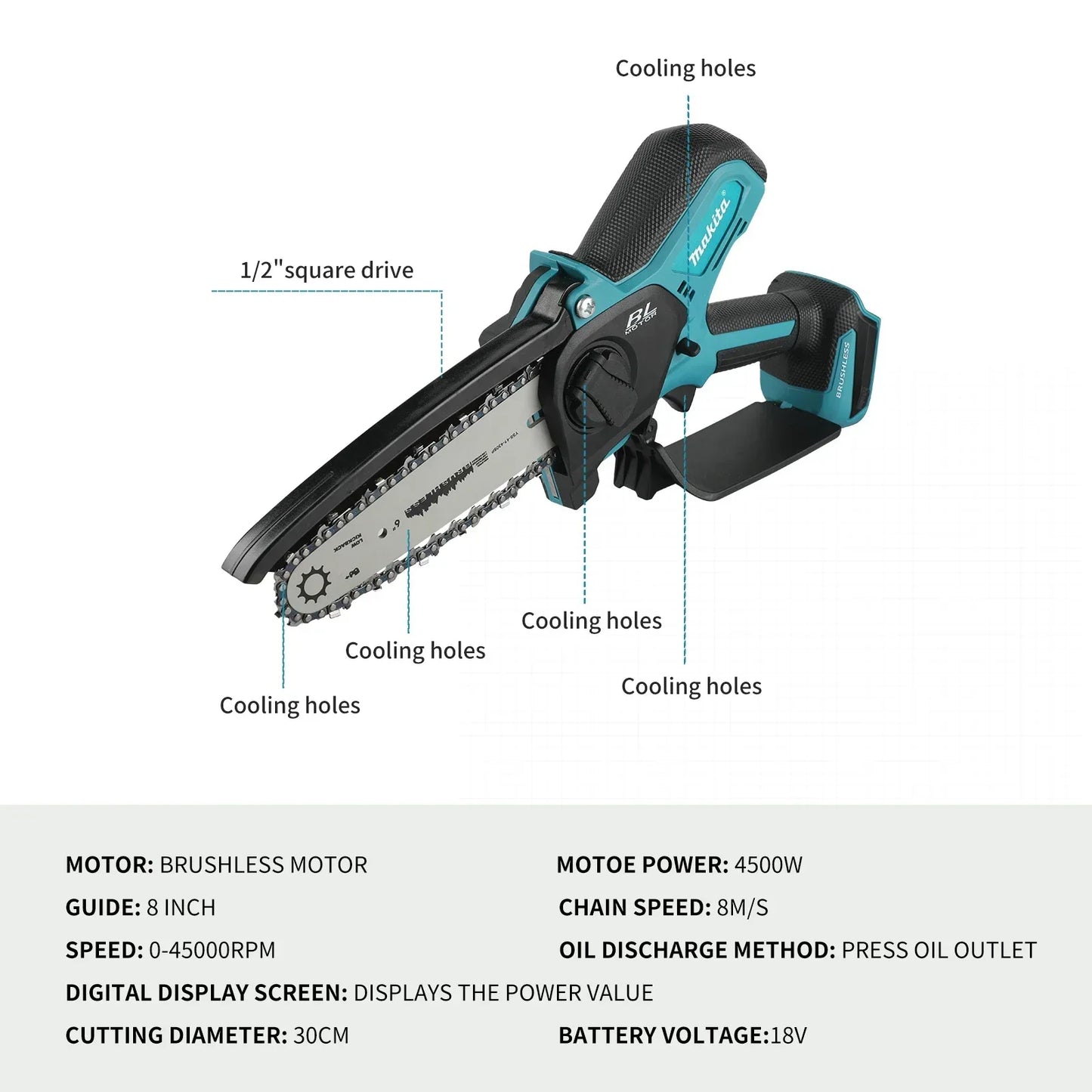 Makita MT-006 Brushless Cordless Drill – Compact High Torque Driver for DIY & Professional Use