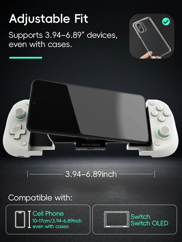 X3 Wireless Gaming Controller for Android – Hall Joystick Mobile Gamepad with Cooling