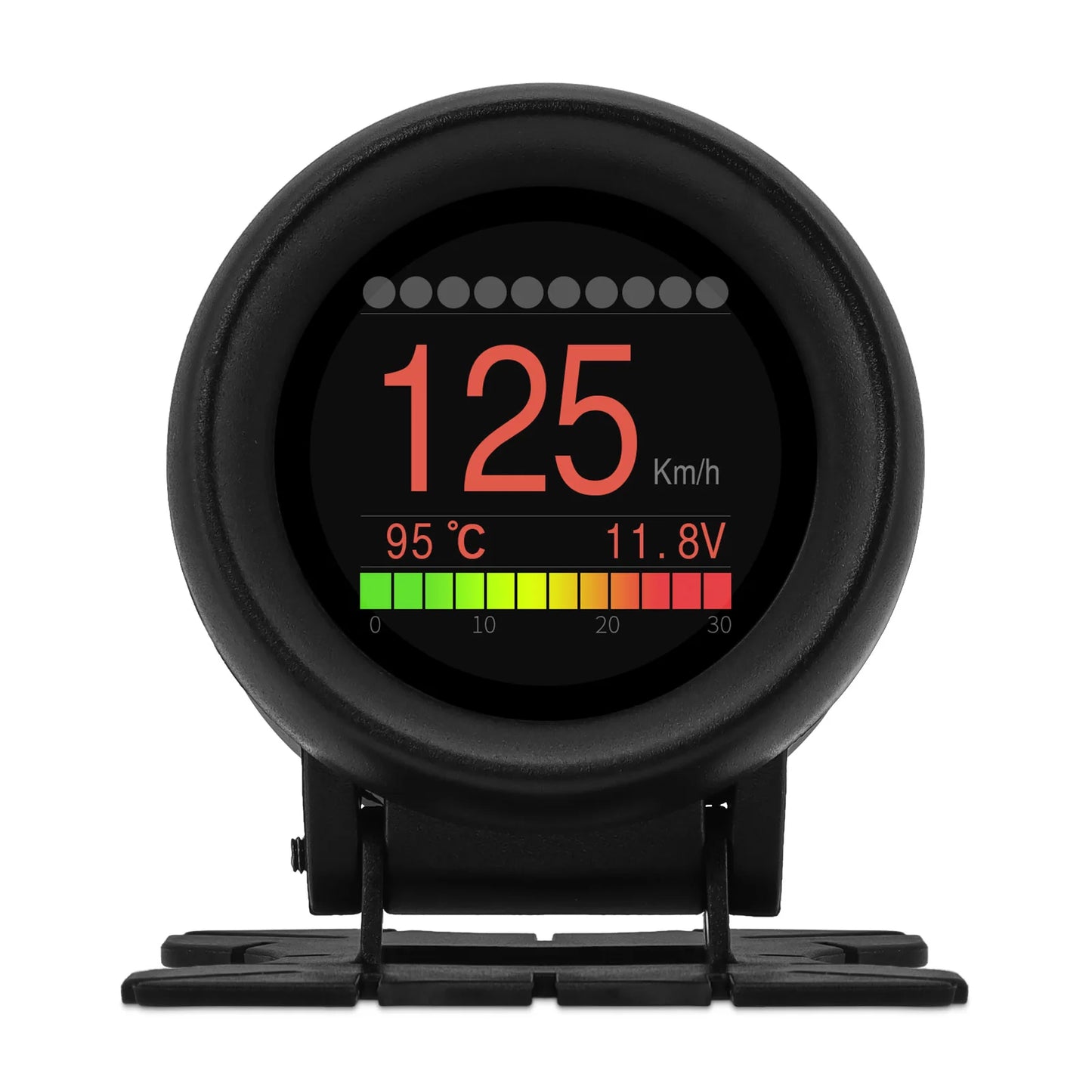 MAIMEIMI A205 OBD2 Mini Car Trip Computer – Digital Speed, Engine Temp, Voltage & Fault Code Reader HUD