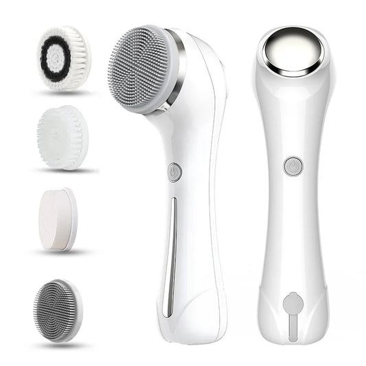 IPX7 Waterproof Facial Cleansing Brush – USB Rechargeable Deep Clean Device