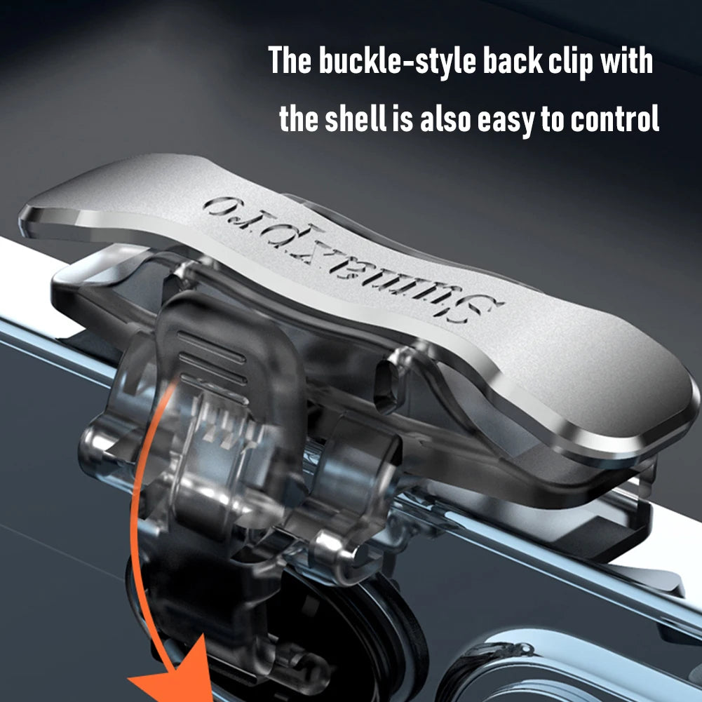 X8 Mobile Gaming Triggers – Zero-Lag PUBG Aim Button Controller (1 Pair)