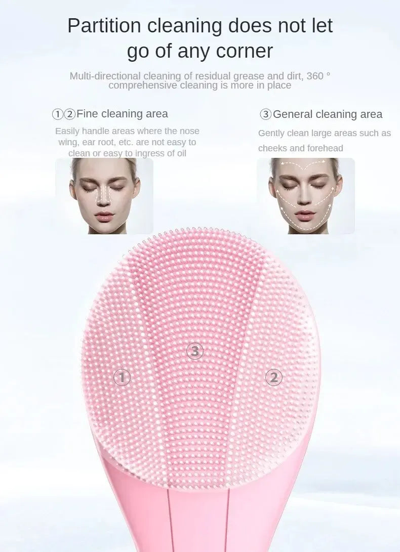 X2 Electric Face Cleansing Brush – IPX7 Rechargeable Acne & Blackhead Remover