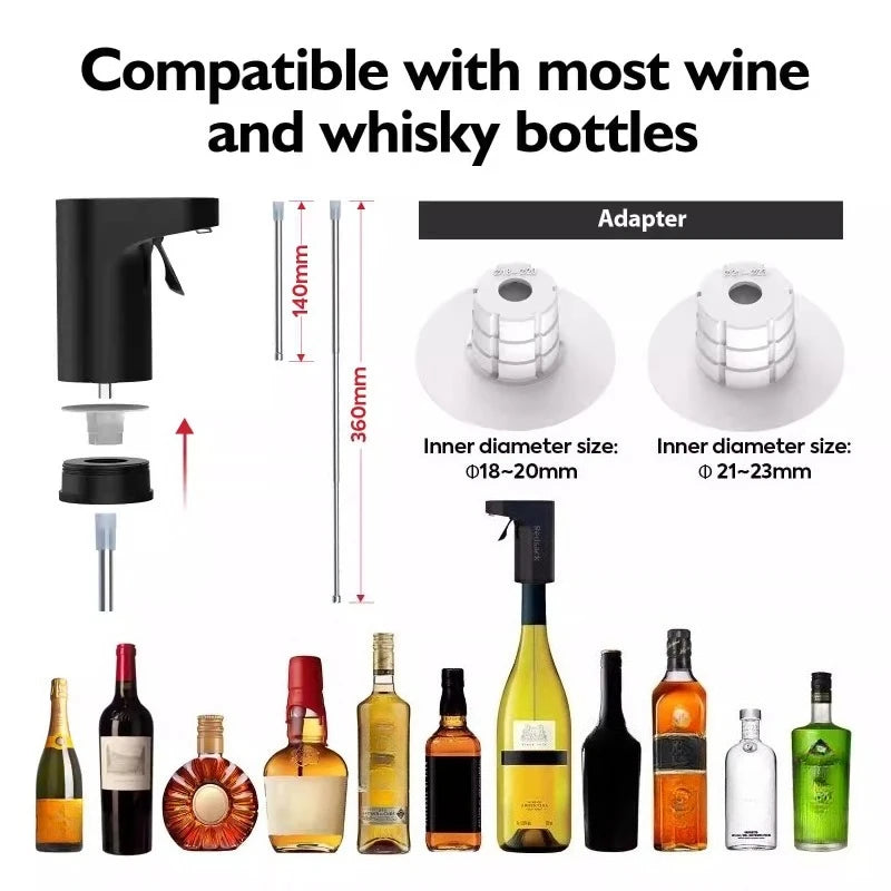 Smart Digital Wine Dispenser – Hands-Free Sensor Automatic Quantitative Pour 1–999ml