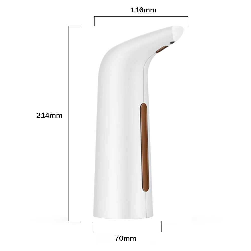Alloet Touchless Liquid Soap Dispenser – IPX6/IPX7 Waterproof, Battery Powered Automatic Dispenser