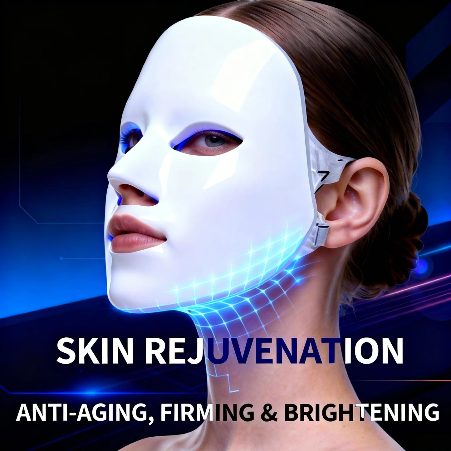 7-Color LED Light Therapy Face Mask – Lifting, Whitening & Anti-Wrinkle Care