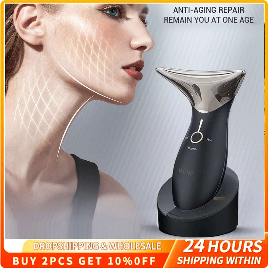 Sonic Facial Cleansing Brush – Deep Cleansing Silicone Face Scrubber