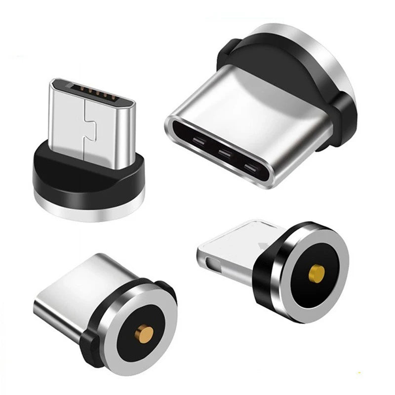 Magnetic Charging Cable 1m – Micro USB & Type-C Nylon Cable for Android Devices