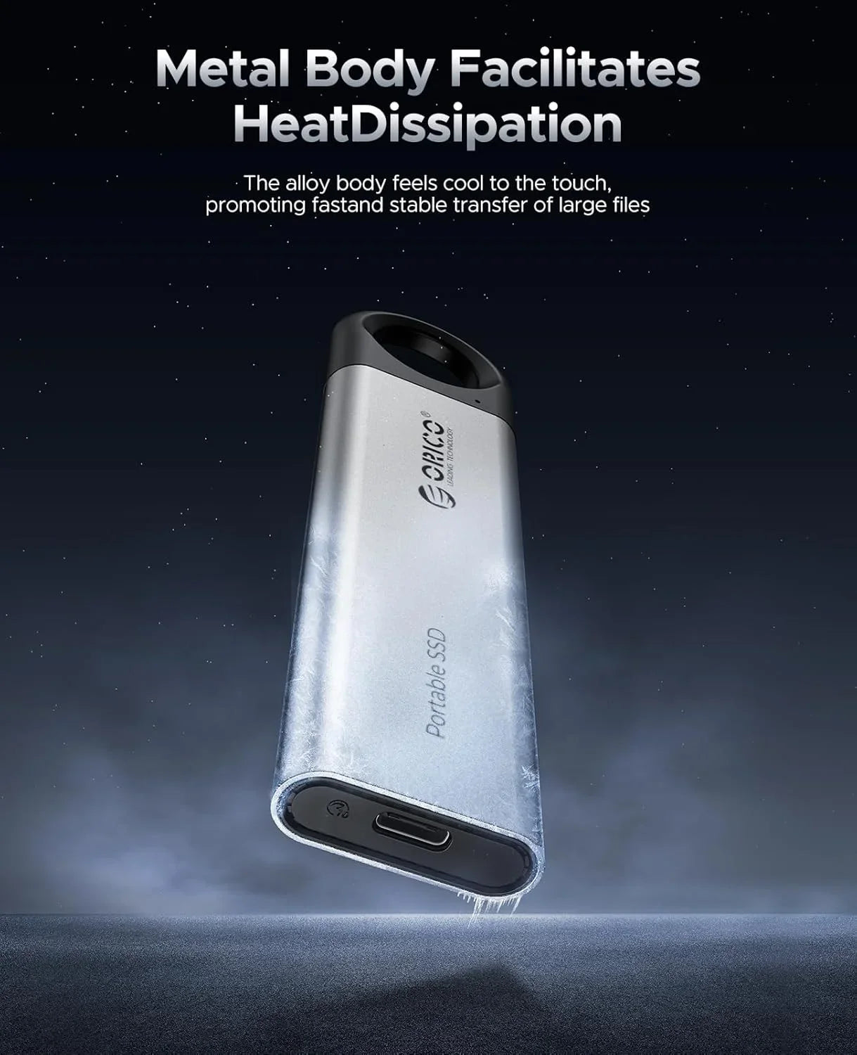 ORICO C10 / C5 USB 3.2 Portable SSD – 10Gbps High-Speed External Drive for Laptop & Desktop